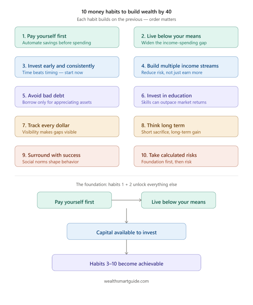 money habits to build wealth